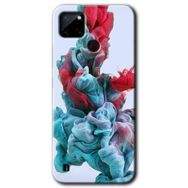 Realme C21 Renkli Karışım Baskılı Uyumlu Silikon Kılıf