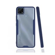 Realme C25 Platin Silikon Lacivert Kılıf