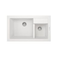 RealStone P016 Kapadokya Beyaz Granit Eviye