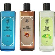 Rebul Aqua 250 ml + Dark Spice 250 ml + Lime 250 ml Kolonya