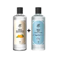 Rebul Mandarine Kolonyası Cam Şişe 270 ml + 270 ml Ice Kolonya Cam Şişe