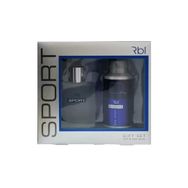 Rebul Sport Kofre EDT 90 ml Erkek Parfümü + 150 ml Sprey Deodorant Seti