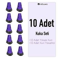 Rebuwo 10 Adet Modüler Kuka Seti