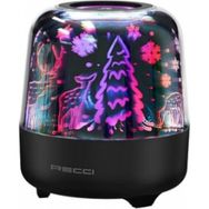 Recci RSK-W20 Magic Forest Seri Minibox Siyah Bluetooth Hoparlör