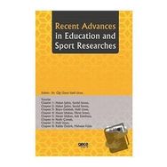 Recent Advances İn Education and Sport Researches Hakan Şahin