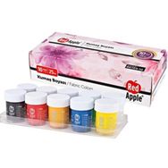 Red Apple 25 ml 10 Renk Kumaş Boyası