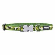 Red Dingo 15 mm Kamuflaj Yeşil Köpek Boyun Tasması
