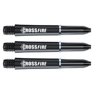 Red Dragon C177 Crossfire Carbon Orta Siyah Dart Şaft Seti