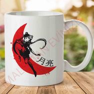 Red Sun Sailor Moon Baskılı Kupa