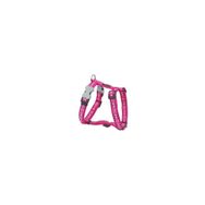 Reddingo Bone Yard Desenli 20 mm Pembe Köpek Göğüs Tasması