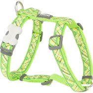 Reddingo Flanno Desenli Lime 25 mm Köpek Göğüs Tasması