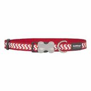 Reddingo Fosforlu Ziggy Kırmızı 12 mm Köpek Tasması