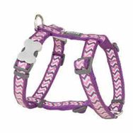 Reddingo Fosforlu Ziggy Mor 12 mm Köpek Göğüs Tasması