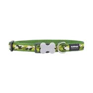 Reddingo Kamuflaj Yeşil 15 mm 24-36 cm Köpek Boyun Tasması