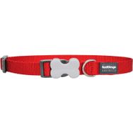 Reddingo Klasik 20 mm Kırmızı Köpek Boyun Tasması