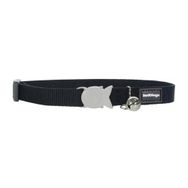 Reddingo Klasik Siyah 12 mm Kedi Boyun Tasması