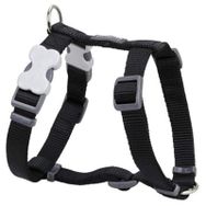 Reddingo Klasik Siyah 25 Mm Köpek Göğüs Tasması