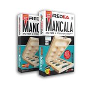 Redka Kapaklı Ahşap Mancala Strateji Oyunu