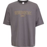Reebok Dean Tee Antrasit Erkek Kısa Kol T-Shirt - 2XL - Gri