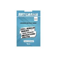 Referans Mevzuat Serisi Hakimlik Ceza ve Borçlar Hukuku (Genel Hükümler) Mevzuat Konu Anlatımı - Temsil Kitap
