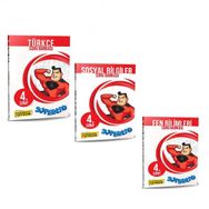 Referans Yayınları 4.Sınıf Süperkid Türkçe Sosyal Bilgiler ve Fen Bilimleri Soru Bankası Seti