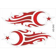 Refleks Motor 052 A5 Tek Paket Çoklu Sticker