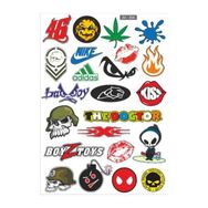 Refleks Motor A4 004 Tek Paket Çoklu Sticker