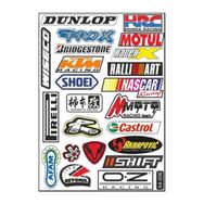 Refleks Motor A4 006 Tek Paket Çoklu Sticker