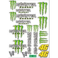 Refleks Motor A4 009 Tek Paket Çoklu Sticker