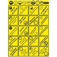 Refleks Motor A4 012 Tek Paket Çoklu Sticker