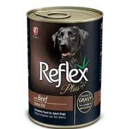Reflex 24x400 gr Plus Biftekli Köpek Konservesi
