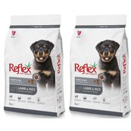 Reflex 2x3 kg Puppy Kuzu Etli ve Pirinçli Yavru Köpek Maması