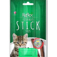 Reflex 3 gr x 3 Stick Kitten Cat Stick Hindi Etli Tahılsız Yavru Kedi Ödül Çubukları