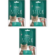 Reflex 3x15 gr Hindili Çubuk Yavru Kedi Ödülü