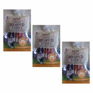 Reflex 3x80 gr Kurutulmuş Chicken Wrapped Sticks Tavuklu Köpek Ödül Maması