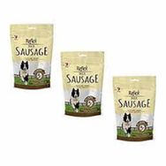 Reflex 3x80 gr Kurutulmuş Duck Sausage Ördekli Sosis Köpek Ödül Maması