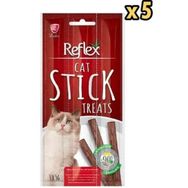 Reflex Biftek ve Kuzulu 3x5 gr 5 Adet Kedi Ödül Maması