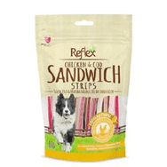 Reflex Chicken Sandwich Strips Tavuklu Çubuk 80 gr Köpek Ödülü