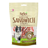 Reflex Duck Sandwich Strips Ördek Çubuk 80 gr Doğal Köpek Ödülü