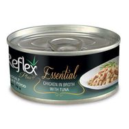 Reflex Essential 70 gr Tavuk Etli ve Ton Balıklı Kedi Konservesi