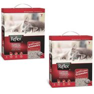 Reflex Granül Aktif Karbonlu Topaklanan 2x6 lt Kedi Kumu