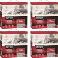 Reflex Granül Aktif Karbonlu Topaklanan 4x6 lt Kedi Kumu