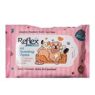 Reflex Kedi ve Köpekler İçin Çok Amaçlı 50'li Hijyenik Temizleme Mendili