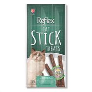 Reflex Kuzulu ve Kedi Otlu 3x5 gr 4 Paket Kedi Ödül Çubuğu