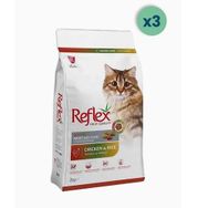 Reflex Multi Color Tavuklu ve Pirinçli 3x2 kg Yetişkin Kedi Maması