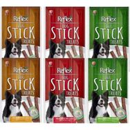 Reflex Plus 3x11 gr 3 Çeşit 6 Adet Köpek Ödül Çubuğu Sticks