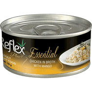Reflex Plus 70 gr Essential Tavuklu Ve Mangolu Yetişkin Kedi Konservesi