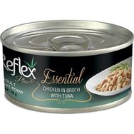 Reflex Plus 70 gr Essential Tavuklu Ve Ton Balıklı Kedi Konservesi