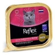 Reflex Plus 85 gr Ezme Somonlu ve Karidesli Yetişkin Kedi Konservesi