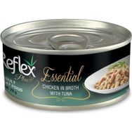 Reflex Plus Essential Tavuklu ve Ton Balıklı 24x 70 gr Konserve Yetişkin Kedi Maması
